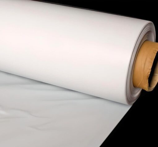Plástico blanco para pancartas